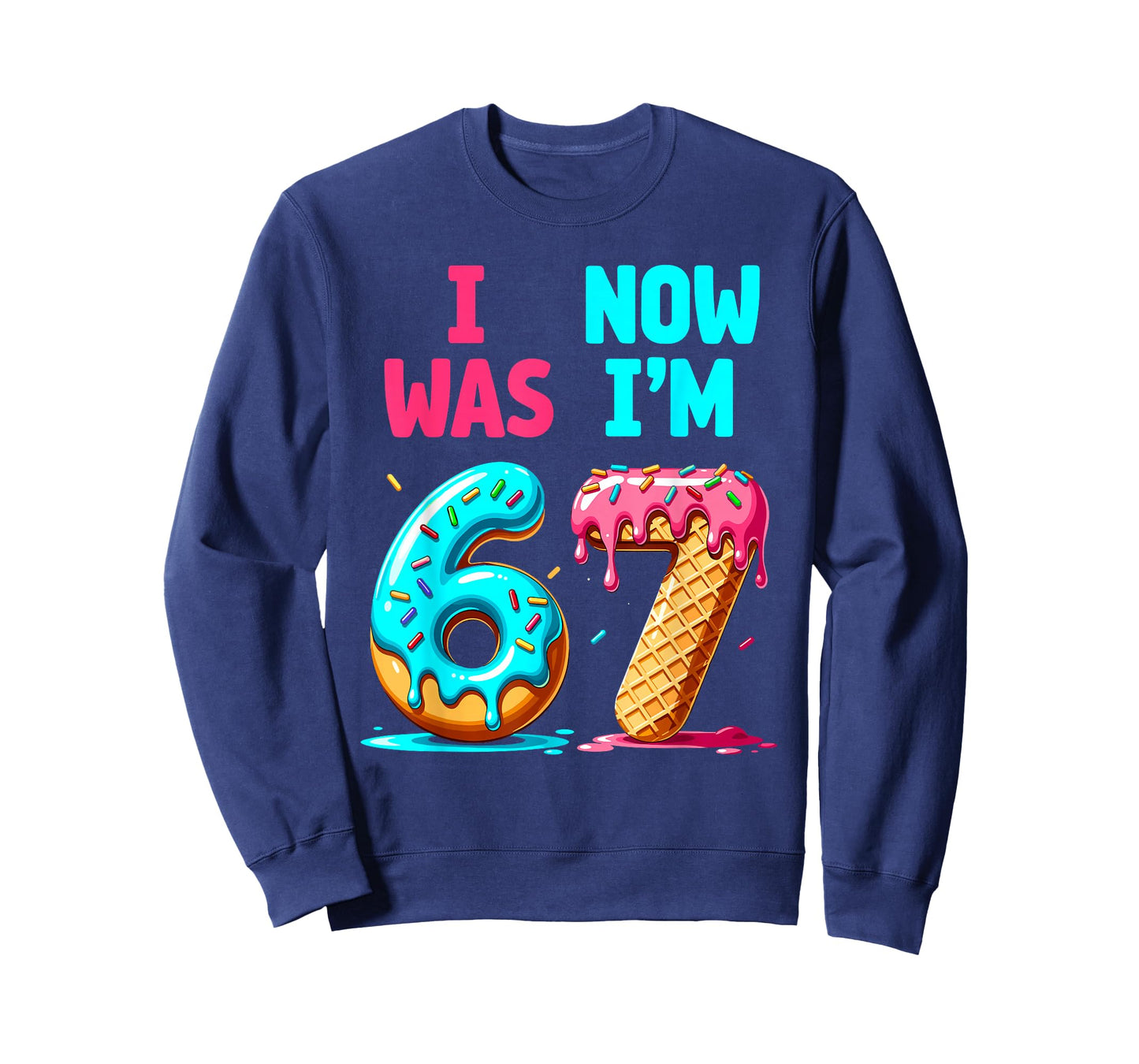 7 Year Old Birthday I was Six Now I'm Seven Boys Girls T-Shirt