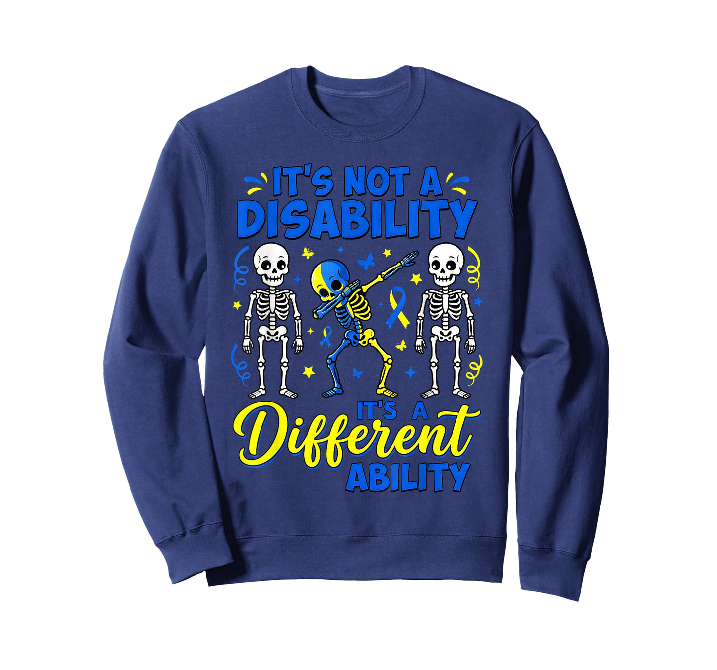 It's Not A Disability It's A Different Ability Down Syndrome T-Shirt
