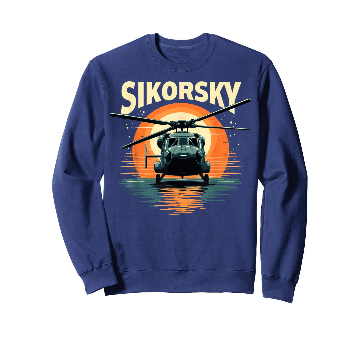 UH-60 Sikorsky Blackhawk Helicopter Flying Army Pilot Gift T-Shirt