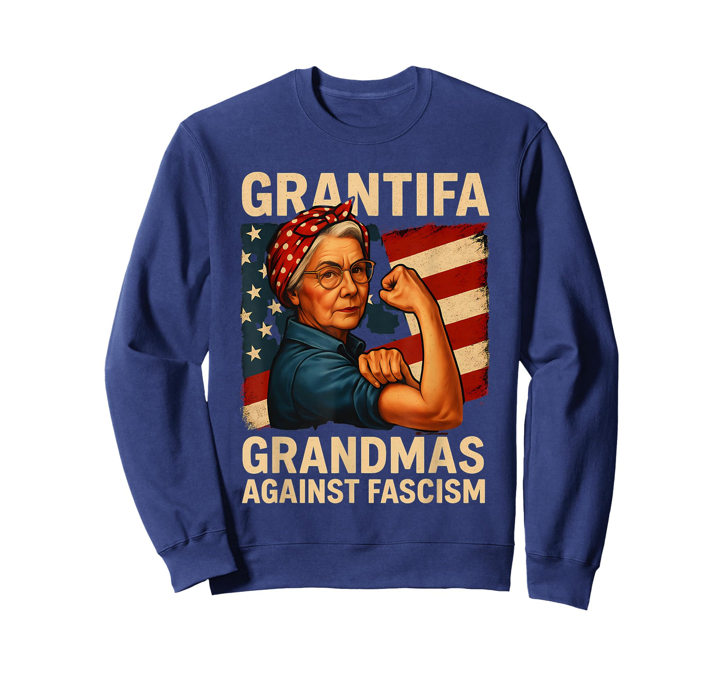 Grantifa Grandmas Against Fascism Feminist Political T-Shirt