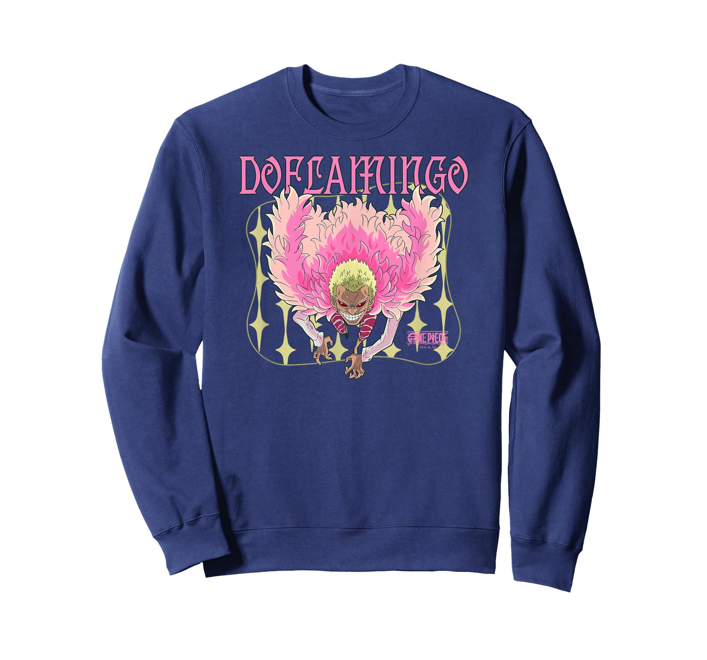 One Piece Anime Donquixote Doflamingo Joker Pirate T-Shirt