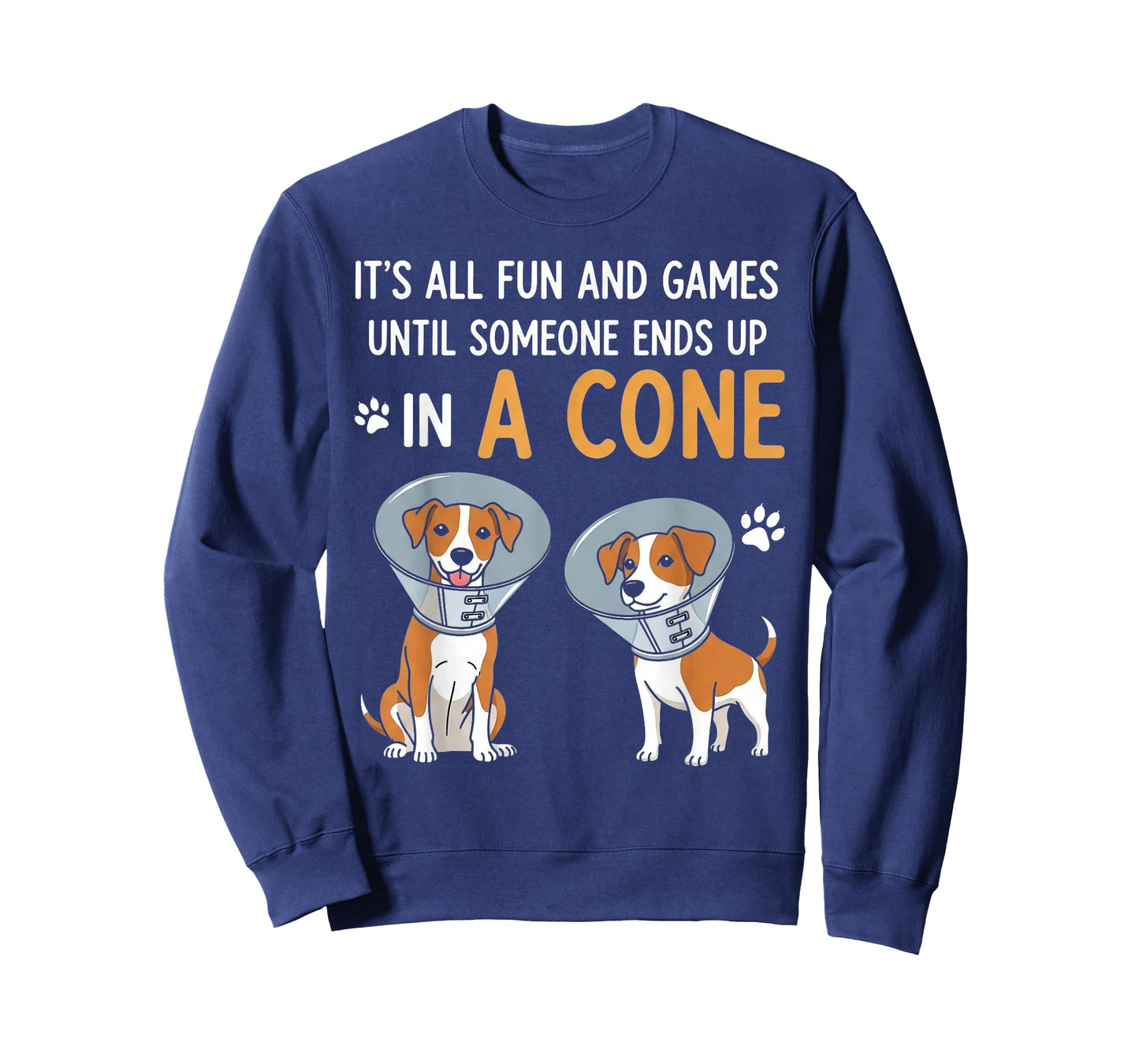 Veterinarian Funny Dog Cone Humor Vet Life Animal Doctor T-Shirt