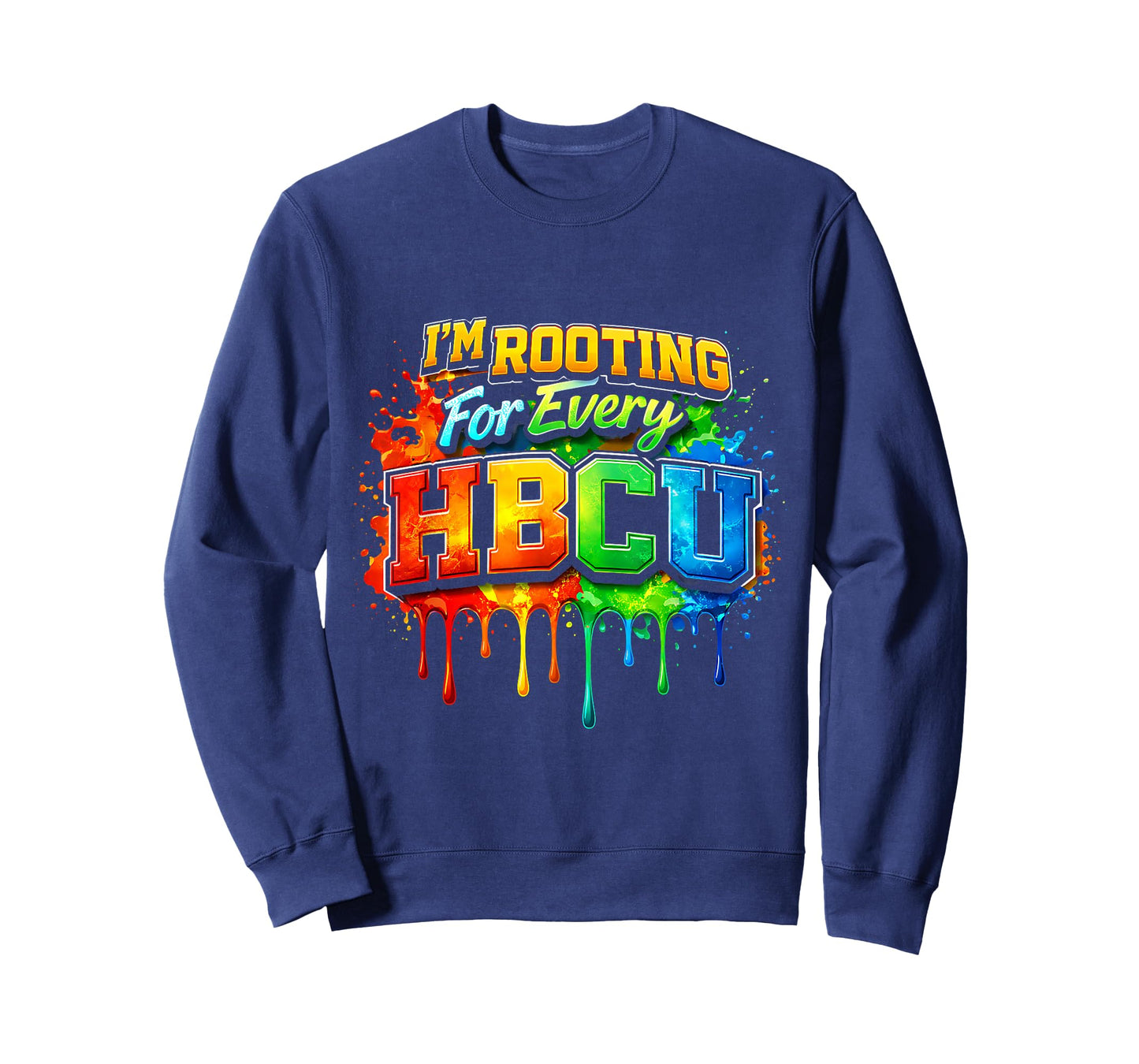 Rooting for Every HBCU Black History Costume Afrocentric T-Shirt