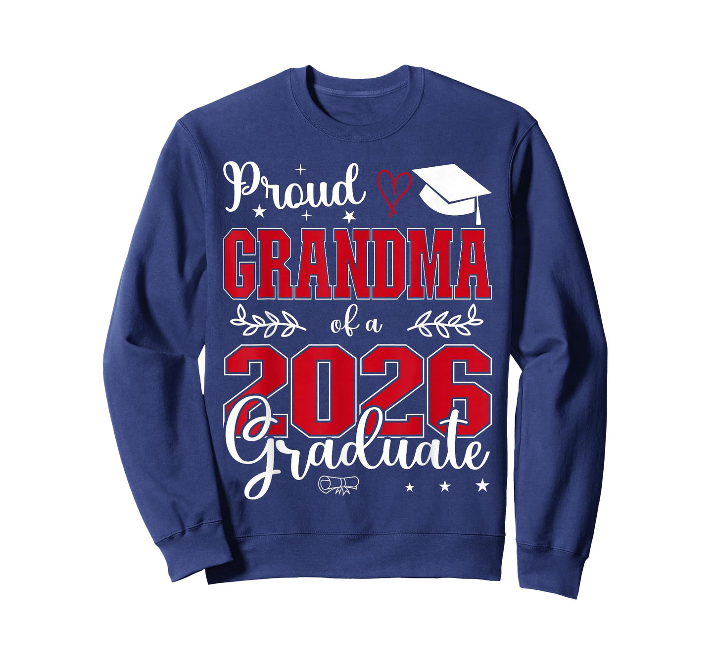 Proud Grandma of a Class of 2026 Graduate for Graduation T-Shirt