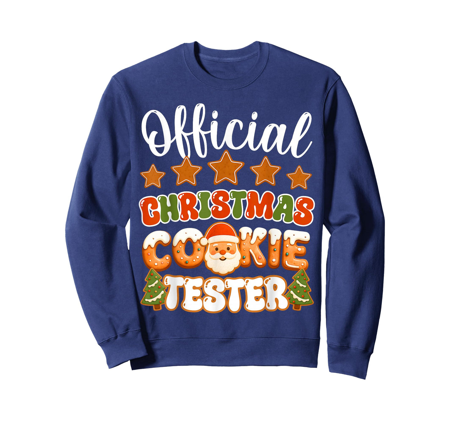 Official Christmas Cookie Tester Taster Funny Family Baking T-Shirt