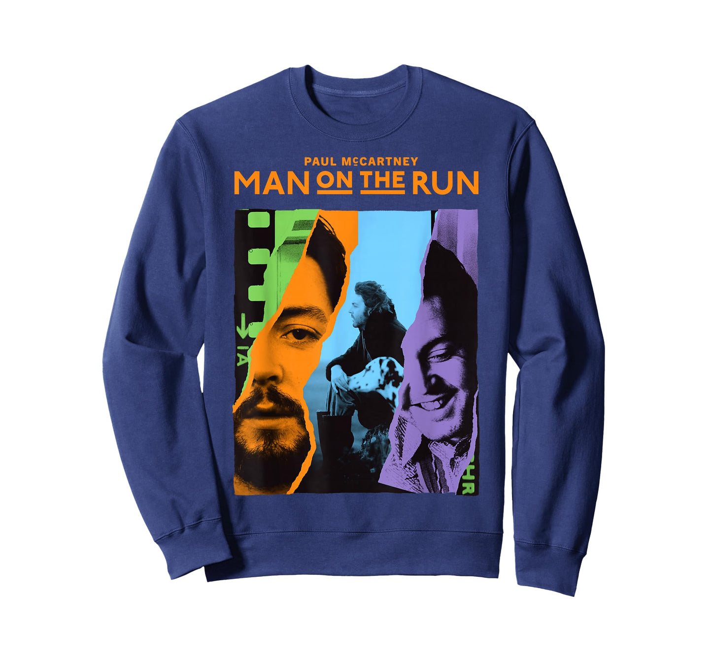 Official Exclusive Paul McCartney Man On The Run Filmstrip T-Shirt