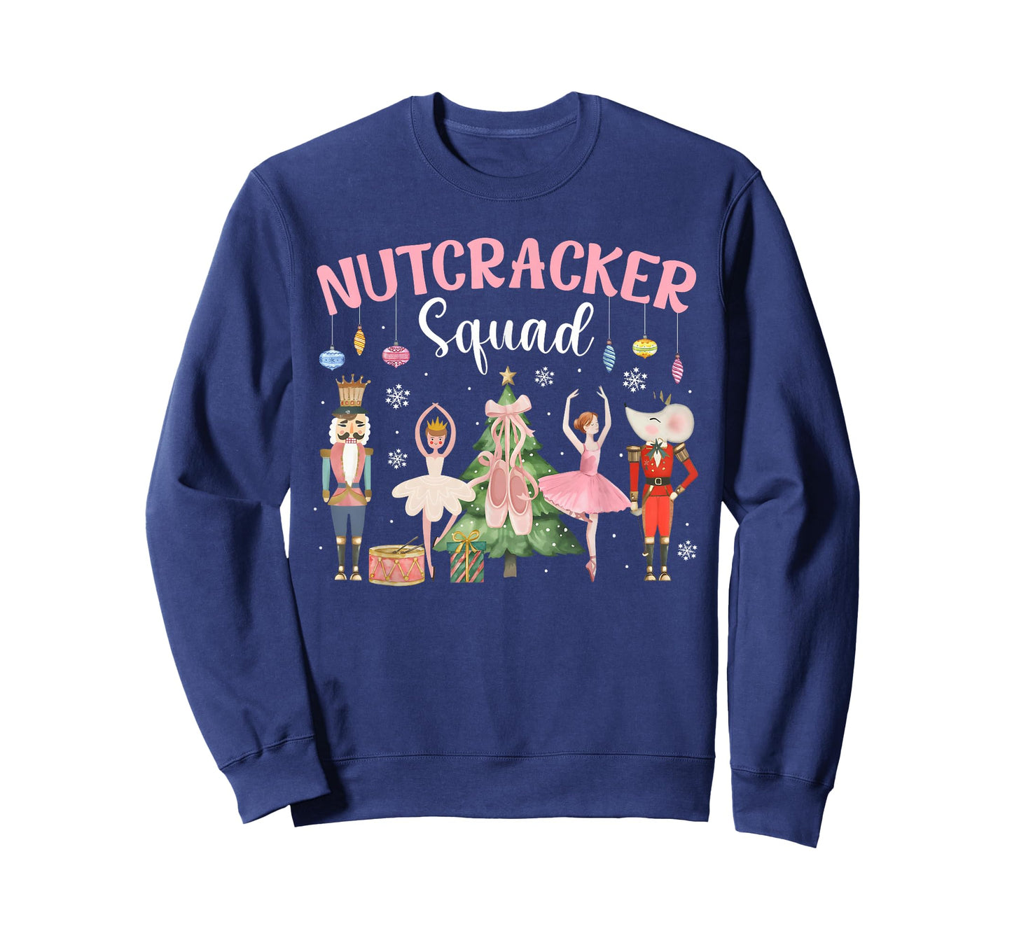 Christmas Nutcracker Squad Ballet Dance Women Kids Girls T-Shirt