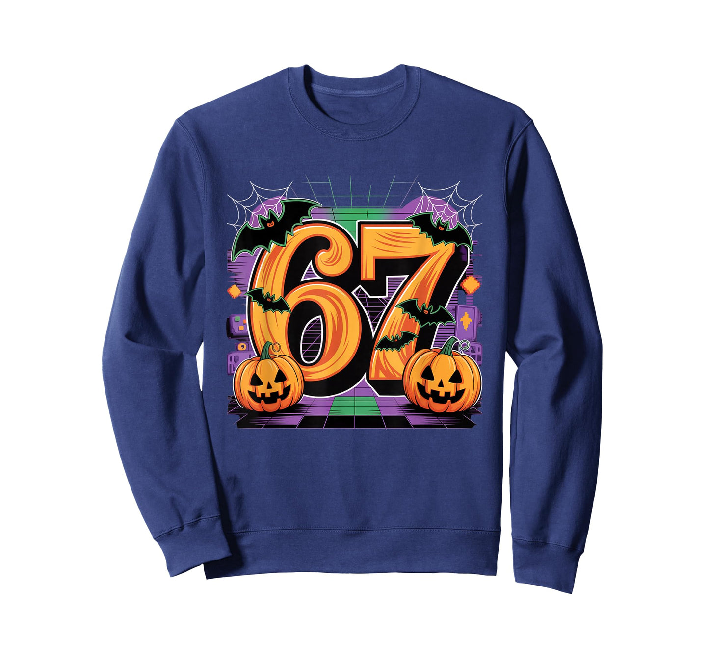 Number 6 Funny Meme Saying 6 7 Six Seven Halloween Costume T-Shirt