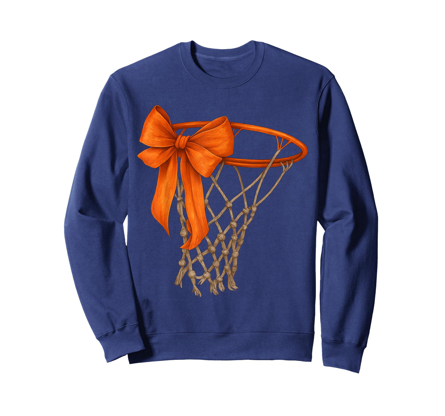 Basketball Hoop with Bow Cute Basketball Aesthetic T-Shirt