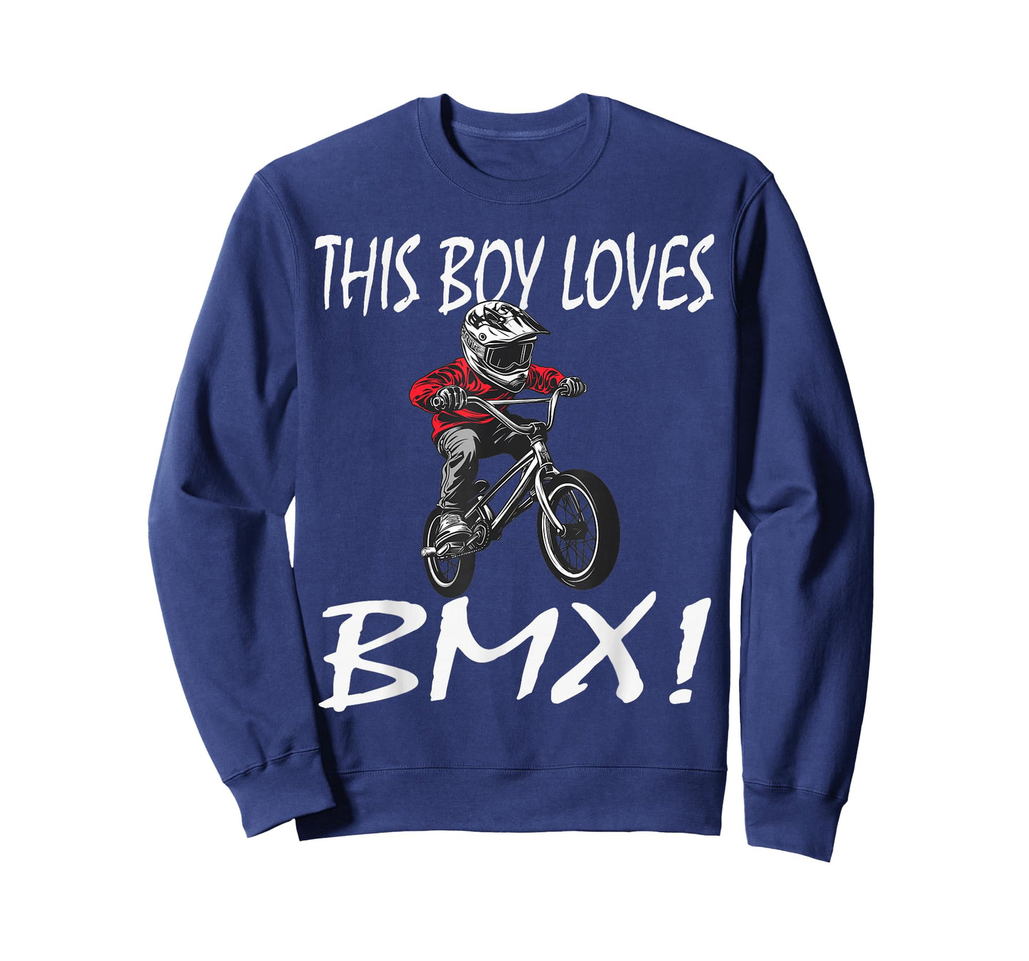 This boy Loves BMX, Kids BMX T-Shirt