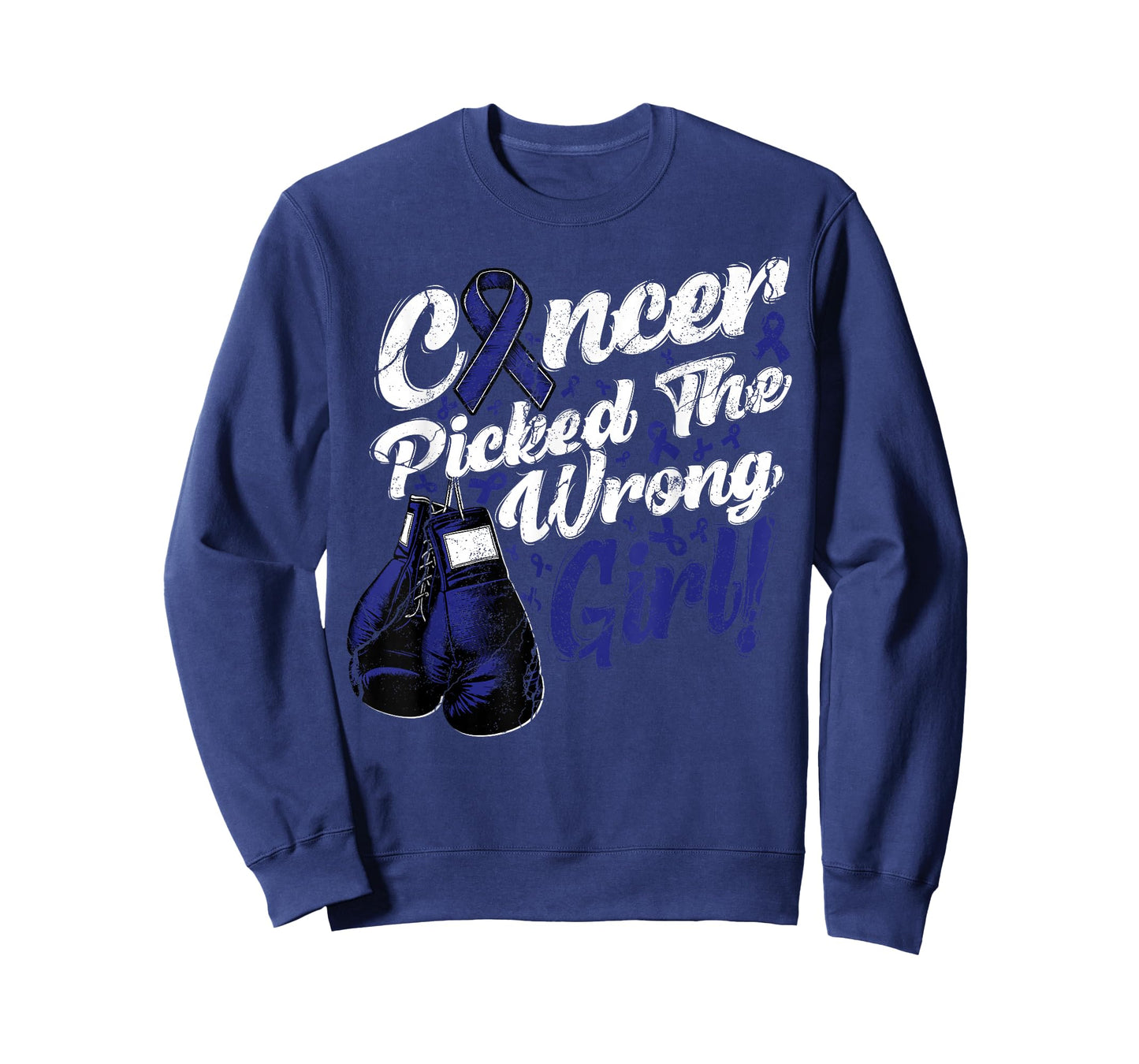 Colorectal Cancer Colon Picked Wrong Girl Awareness Support T-Shirt