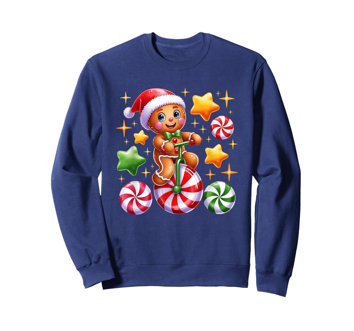 Gingerbread Peppermint Wonderland Delight T-Shirt