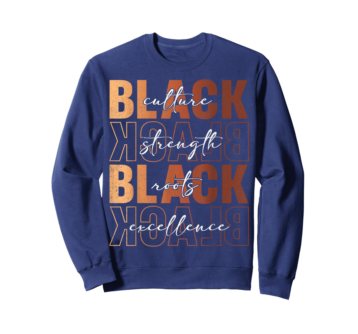 Black Culture Strength Roots Excellence Black History Month T-Shirt
