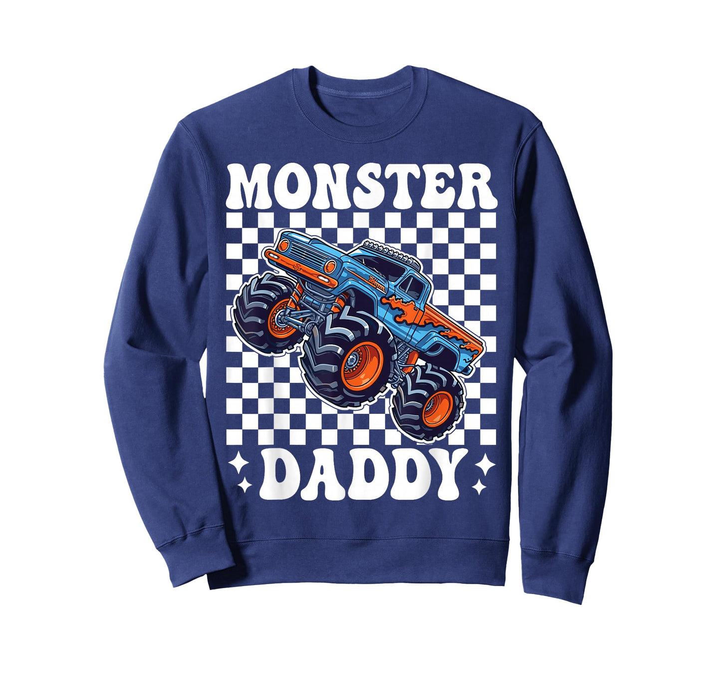 Monster Truck Daddy Family Matching Monster Trucks Birthday T-Shirt