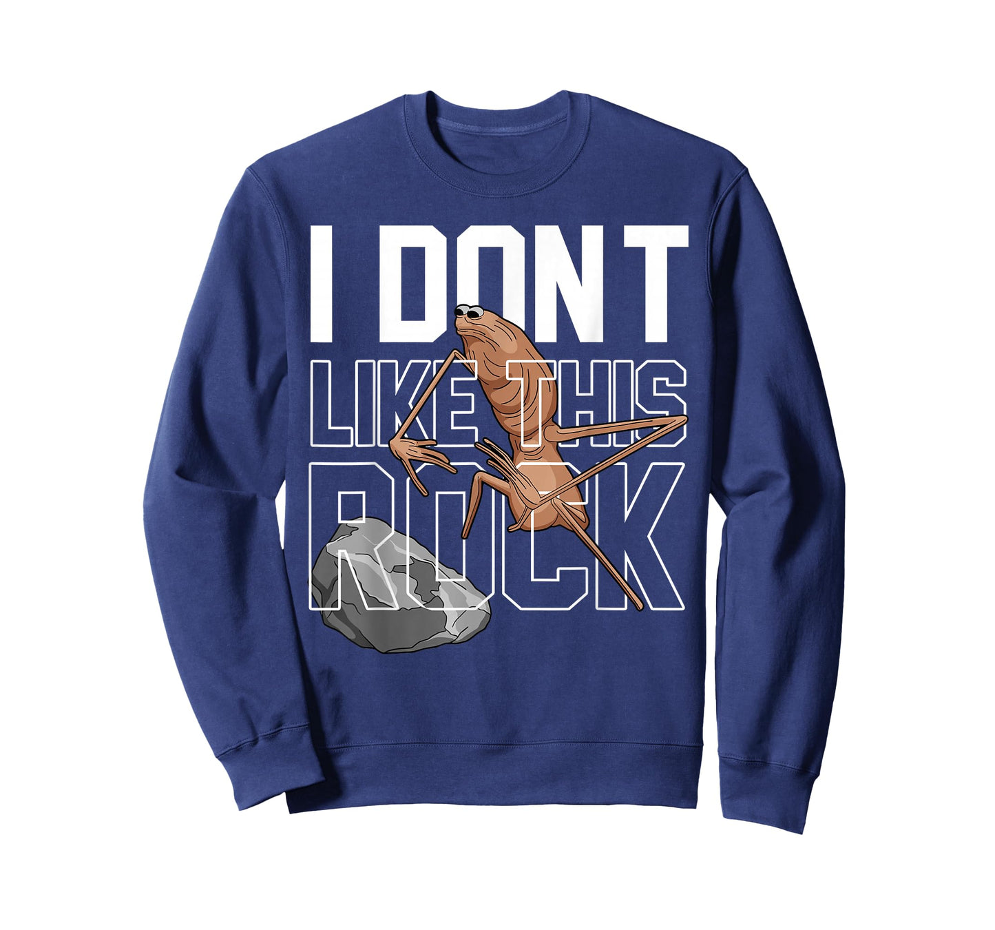 Marcus The Worm I Don't Like This Rock Funny Meme Brain Rot T-Shirt