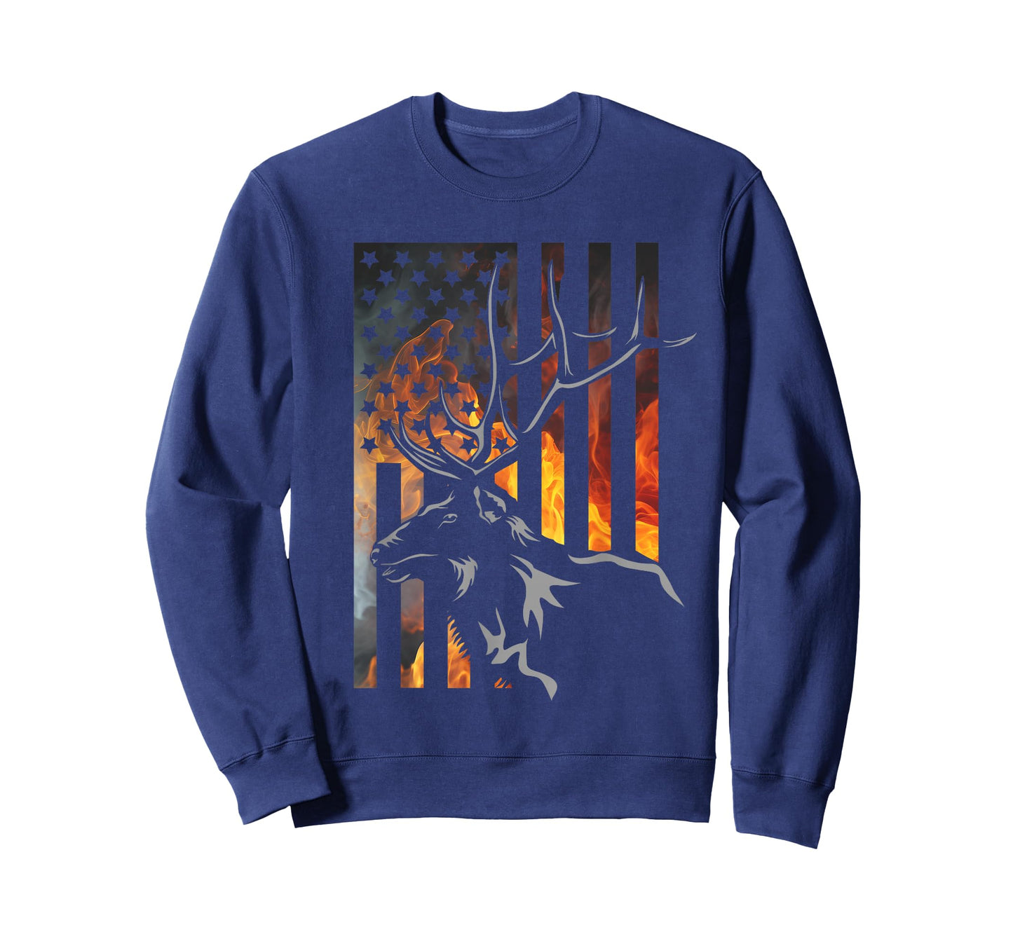 Outdoor Antlers Elk Deer Hunting T-Shirt