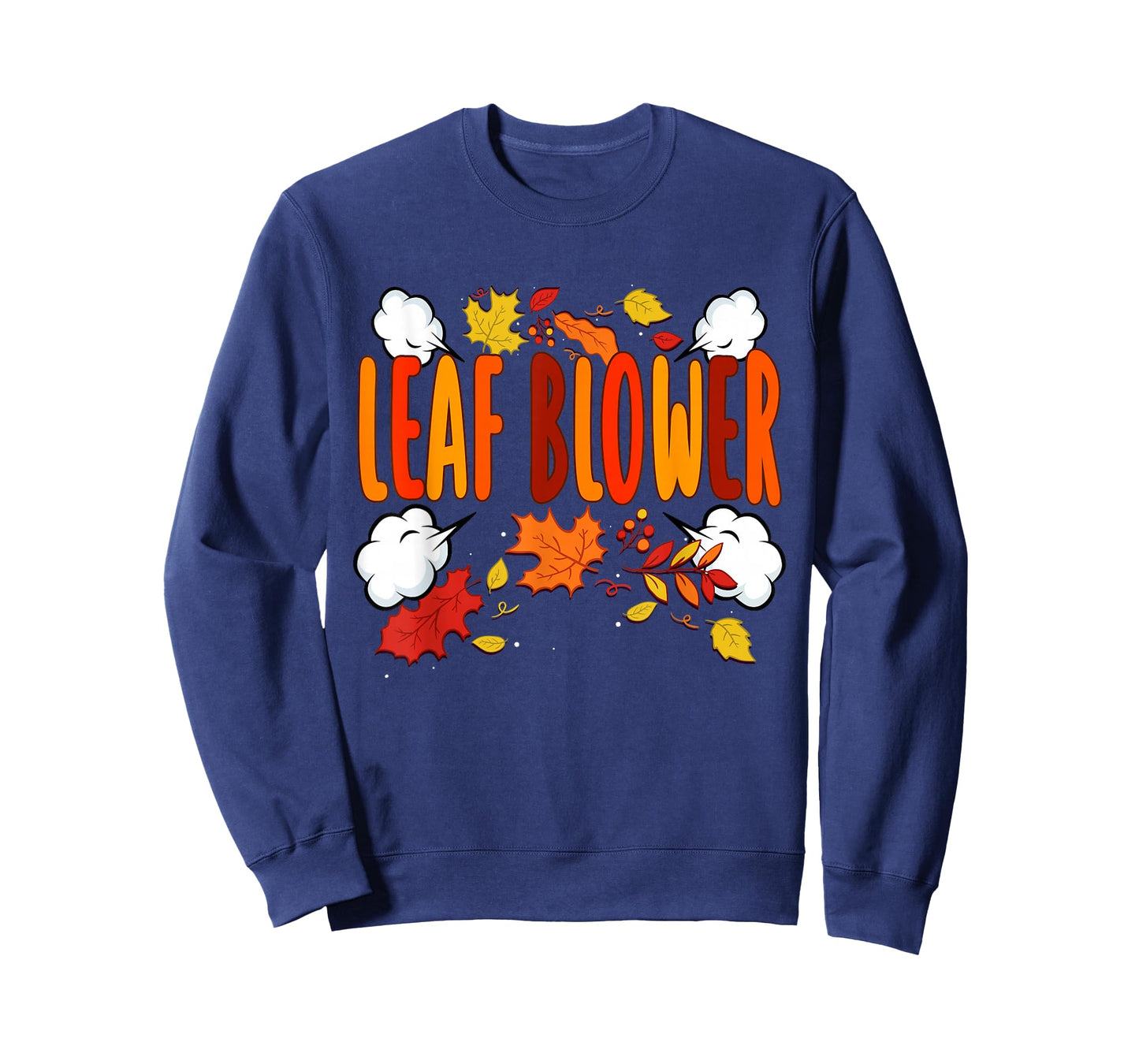 Funny Leaf Blower Fall Costume Halloween Couple Matching T-Shirt