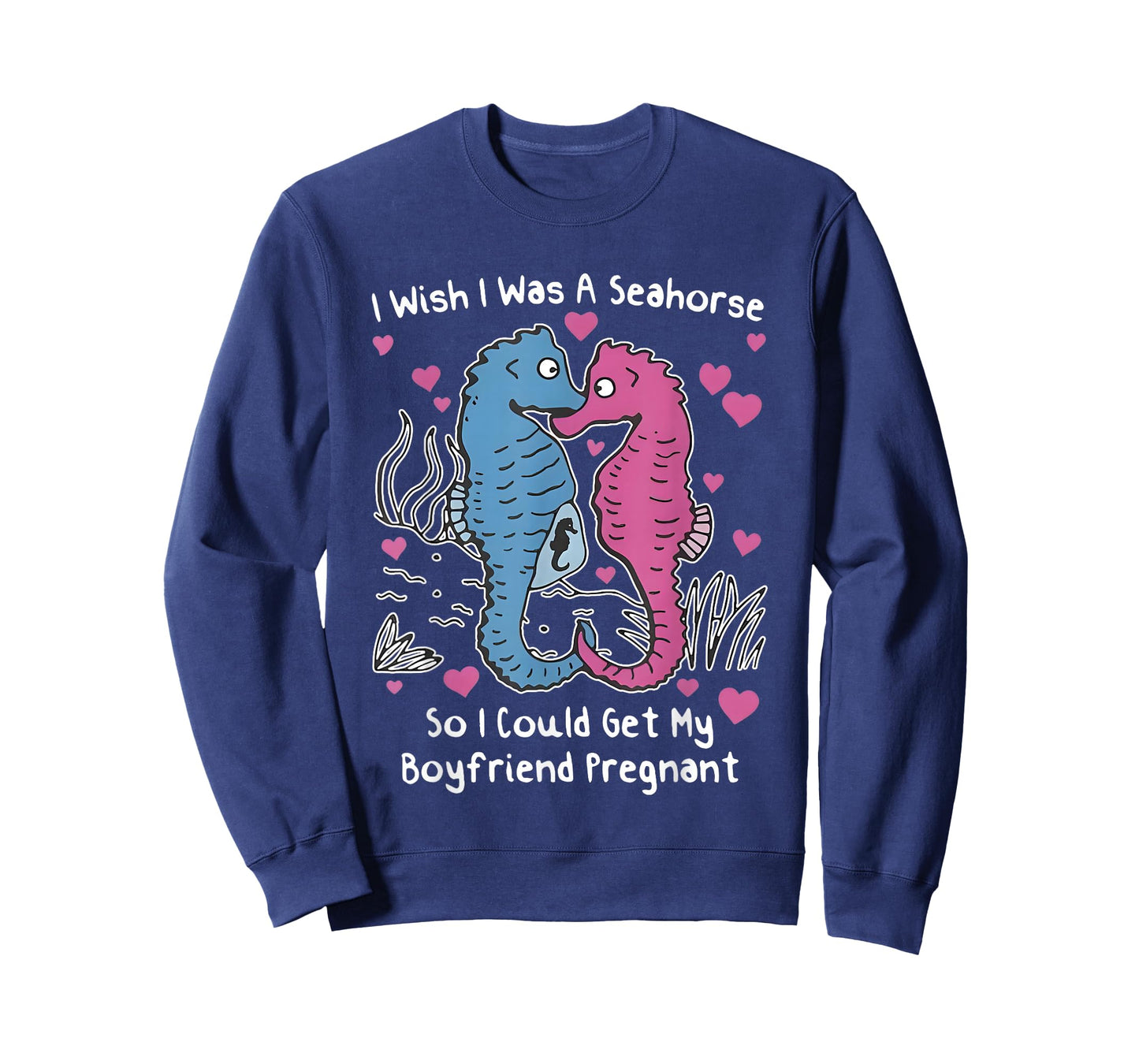 I Wish I was A Seahorse So I Could Get My Boyfriend Pregnant T-Shirt