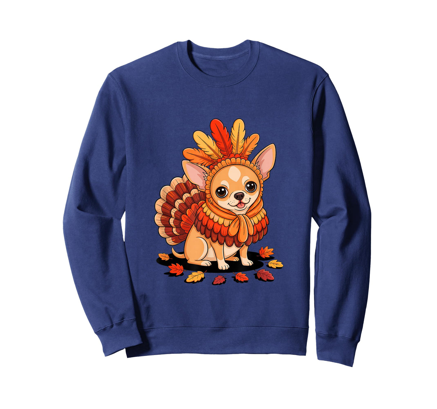 Thanksgiving Turkey Chihuahua Chihuahuas T-Shirt