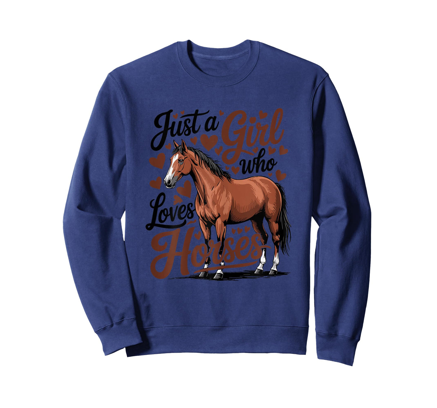 Horse Riding Just a Girl Who Loves Horses T-Shirt