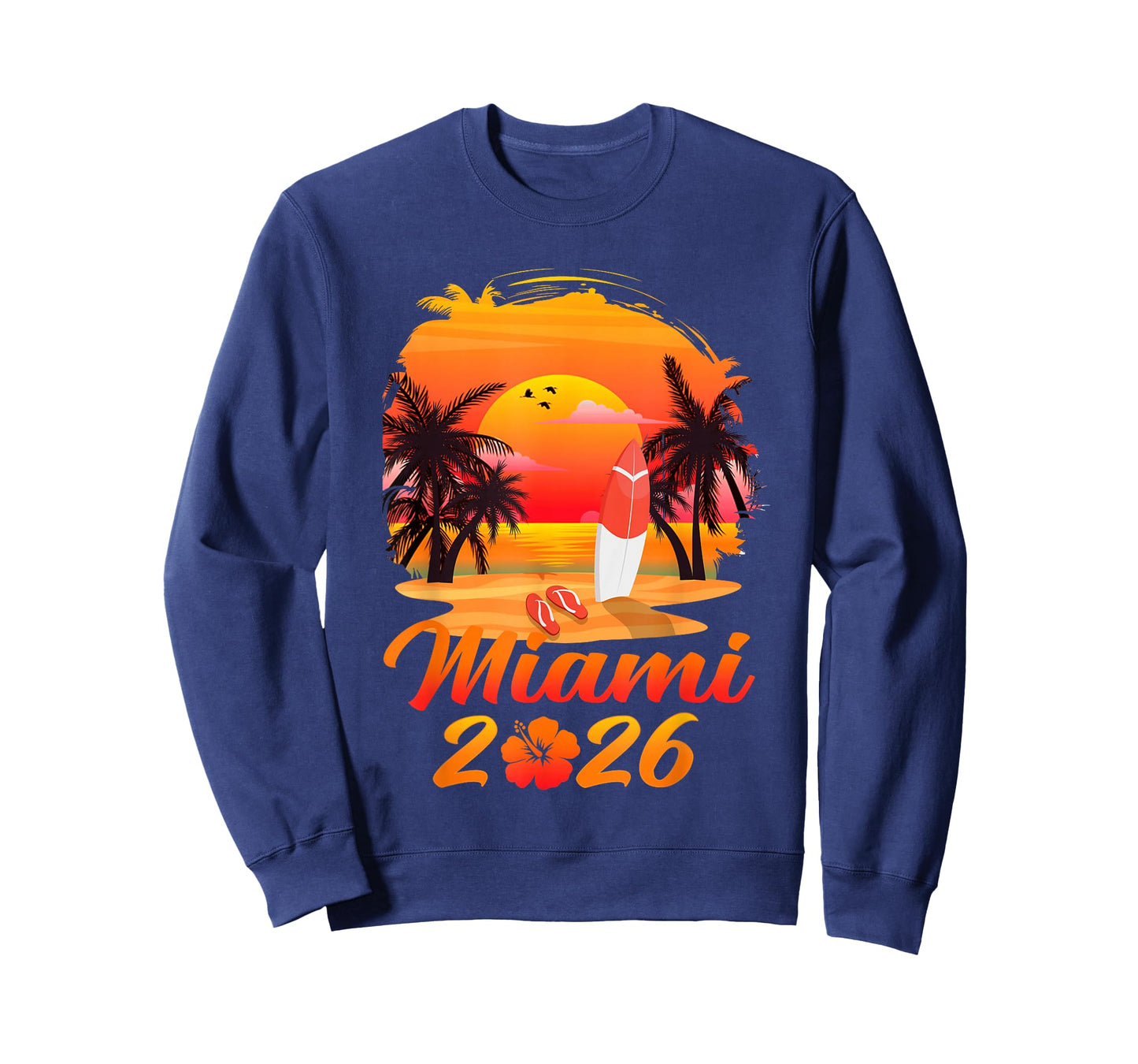Miami 2026 Beach Family Summer Vacay Matching T-Shirt