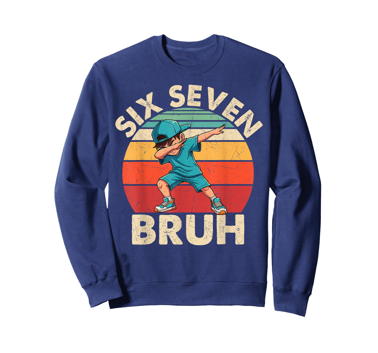 Funny 67 Meme Boys Kids 6 7 Numbers Dabbing Six Seven Bruh T-Shirt