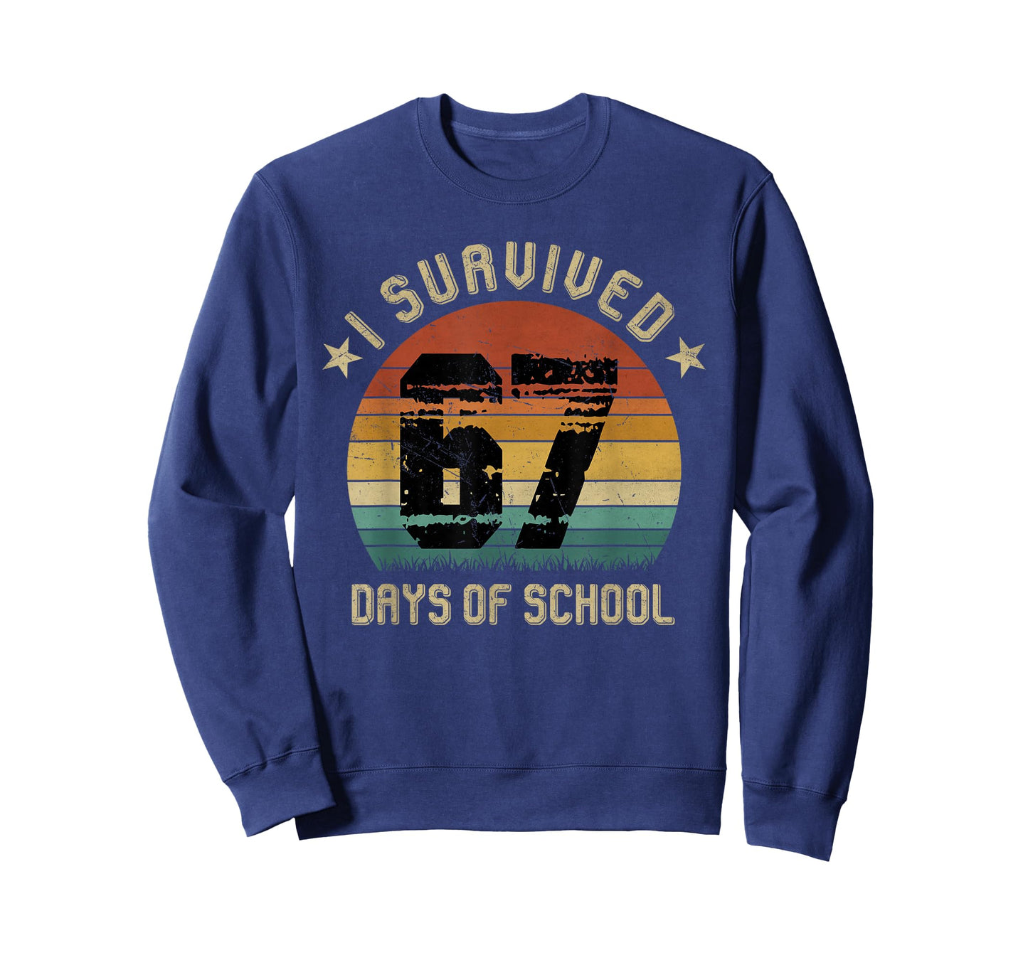 I Survived 67 Days of School Six Seven Teachers Students T-Shirt