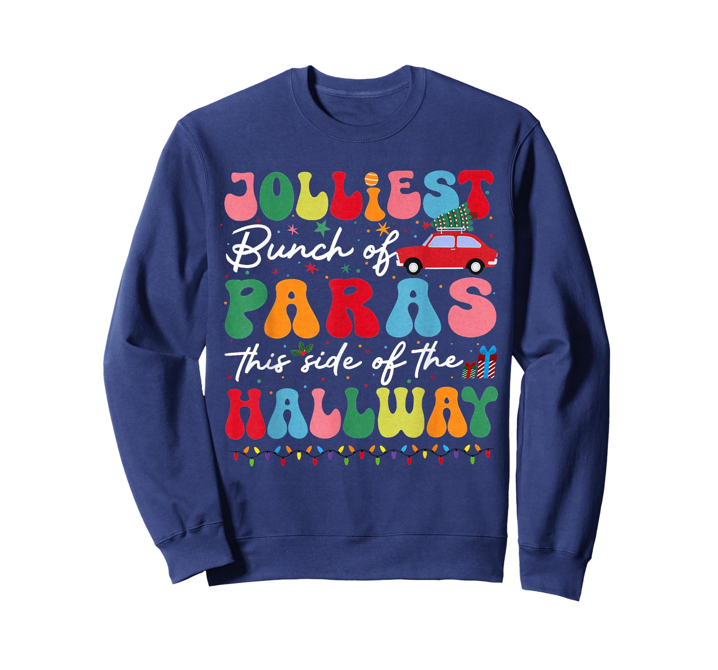 Jolliest Bunch of Paras This Side of The Hallway Xmas Group T-Shirt