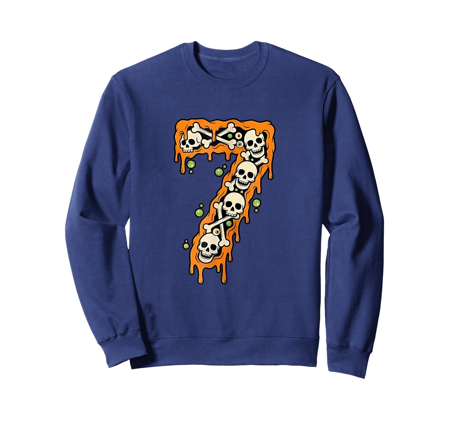 Number 7 Six Seven 6 7 Meme Funny Design Couples Halloween T-Shirt