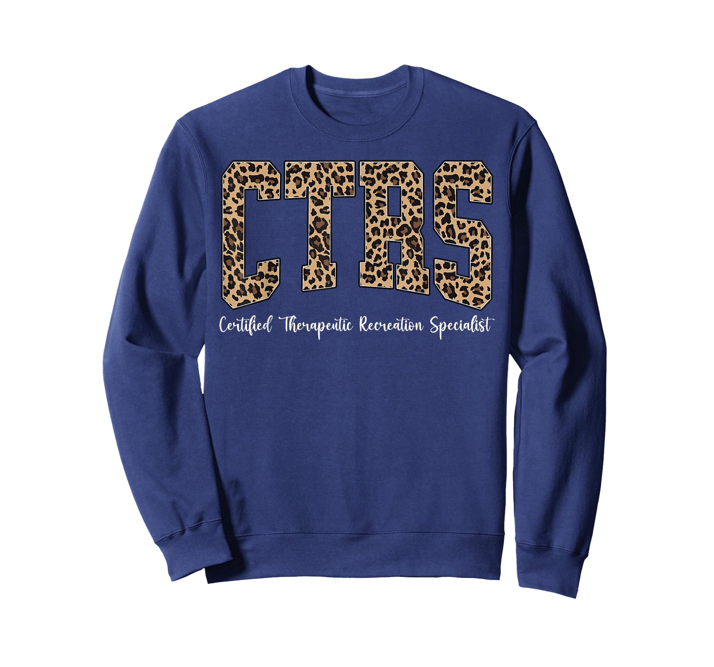 Leopard CTRS Certified Therapeutic Recreation Specialist T-Shirt