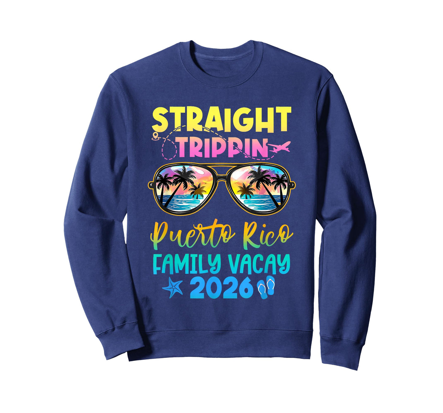 Family Vacation Puerto Rico 2026 Summer Holiday Matching T-Shirt