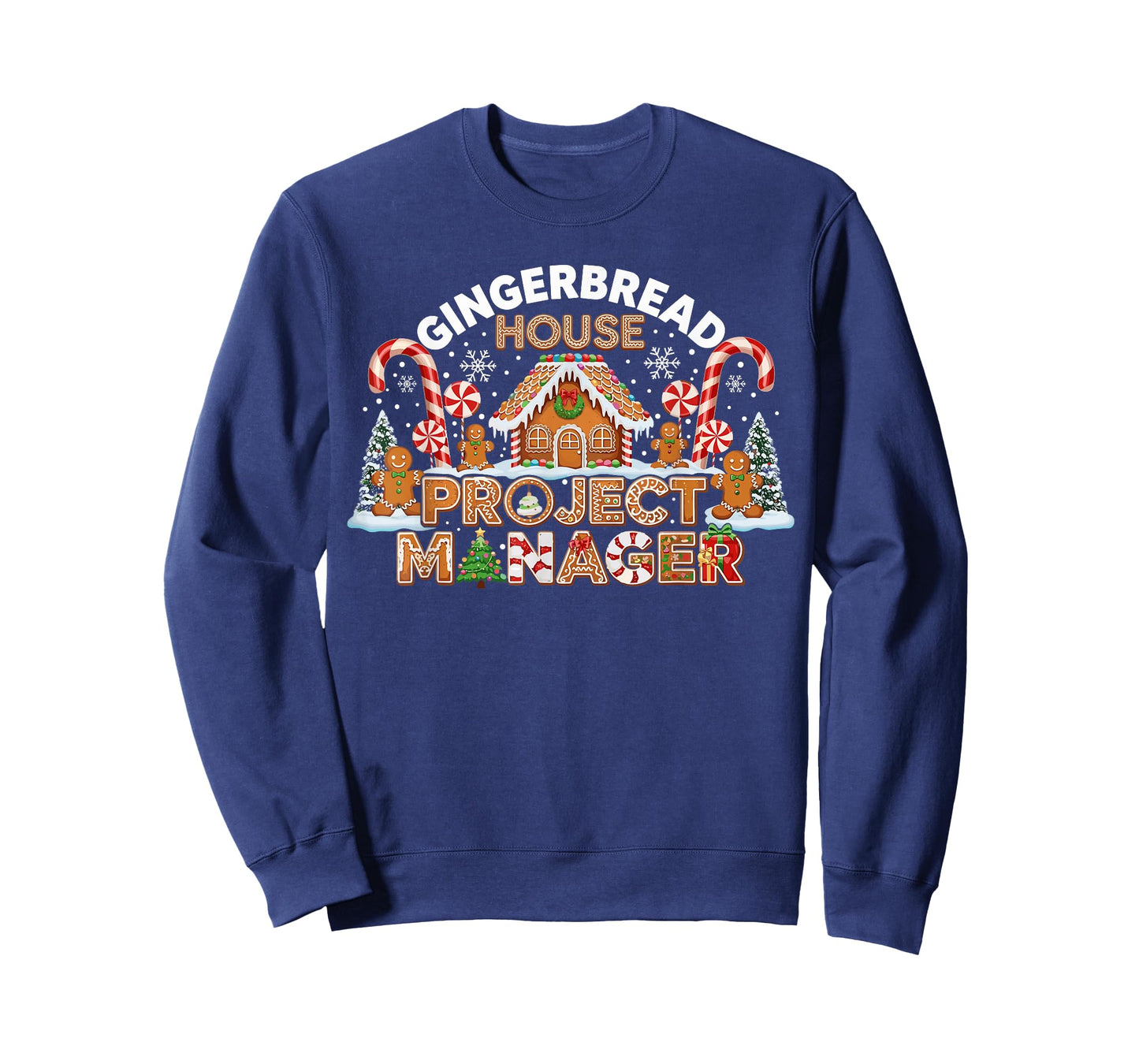Gingerbread Man Costume, Gingerbread House Project Manager T-Shirt