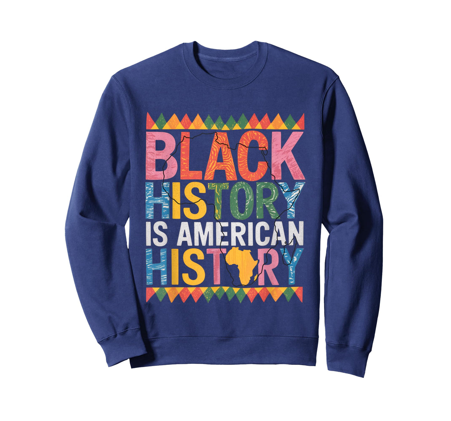 Black History is American History Patriotic African American T-Shirt