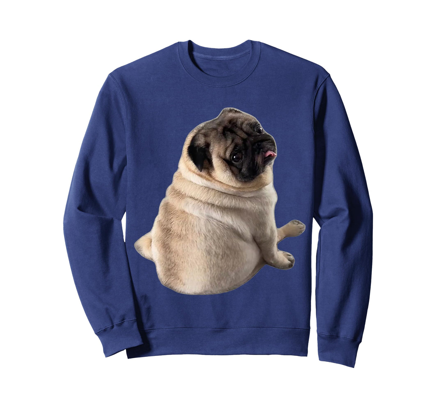 Funny Pug Meme Dog Silly Pug Dog Meme Humor Graphic Tee Gift T-Shirt
