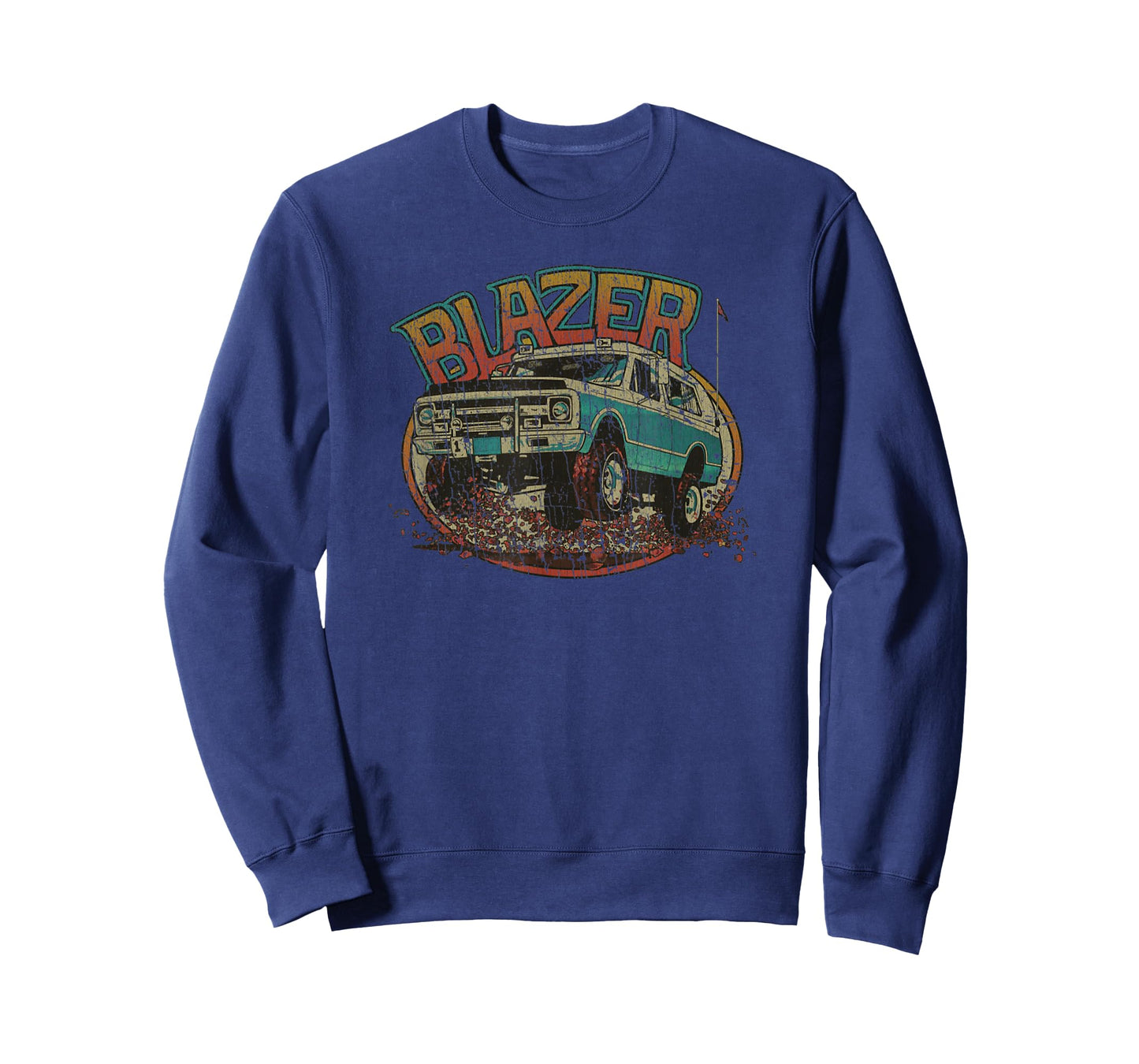 Vintage Classic K5 Blazer 70s Style Distressed, Truck Road T-Shirt