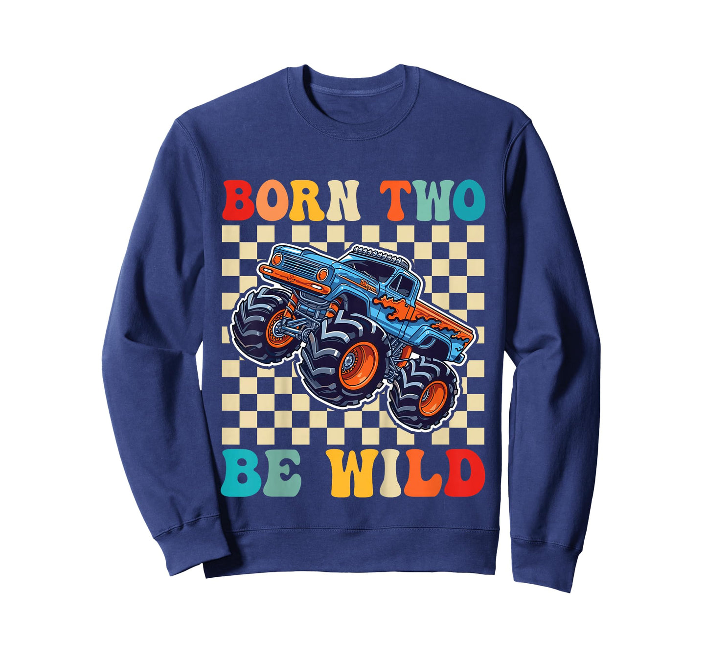 2nd Birthday Monster Truck 2 Year Old Boys 2nd Party T-Shirt