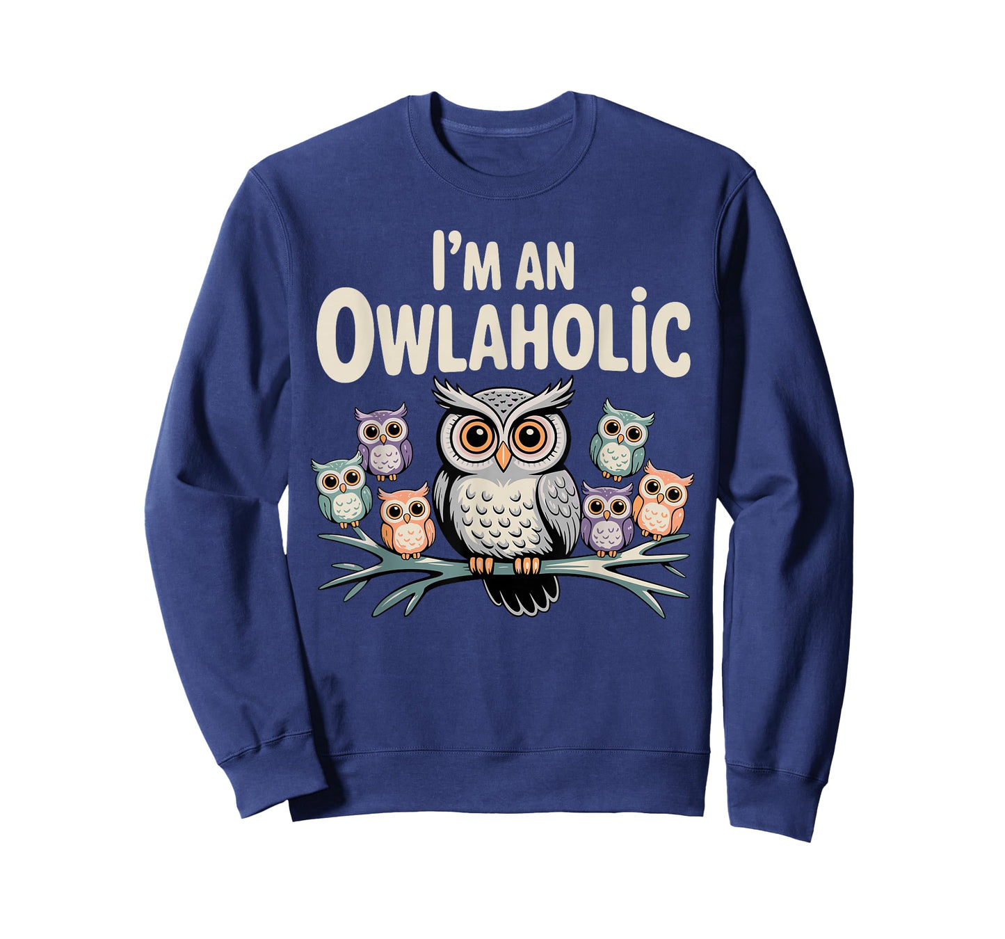 Funny Owl Design for Men Women Boys Girls Toddlers Owl Lover T-Shirt