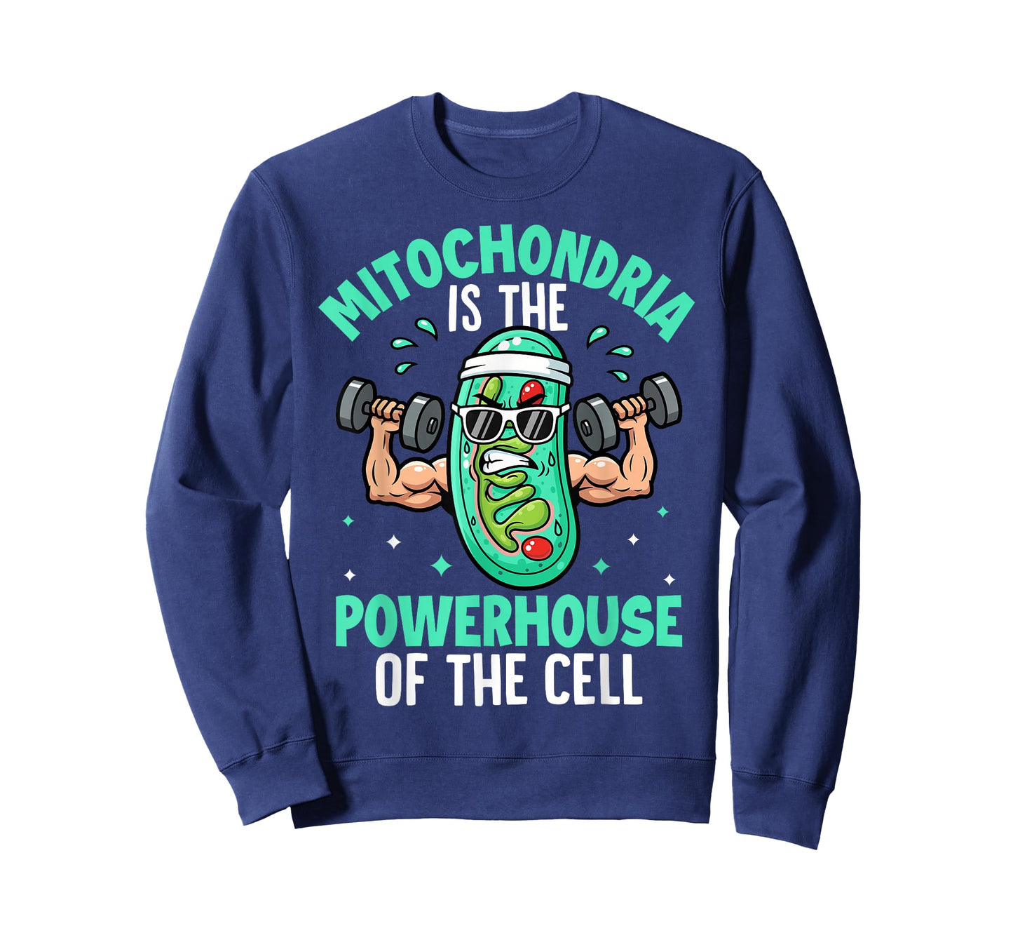 Mitochondria is The Powerhouse of The Cell Biologist Teacher T-Shirt