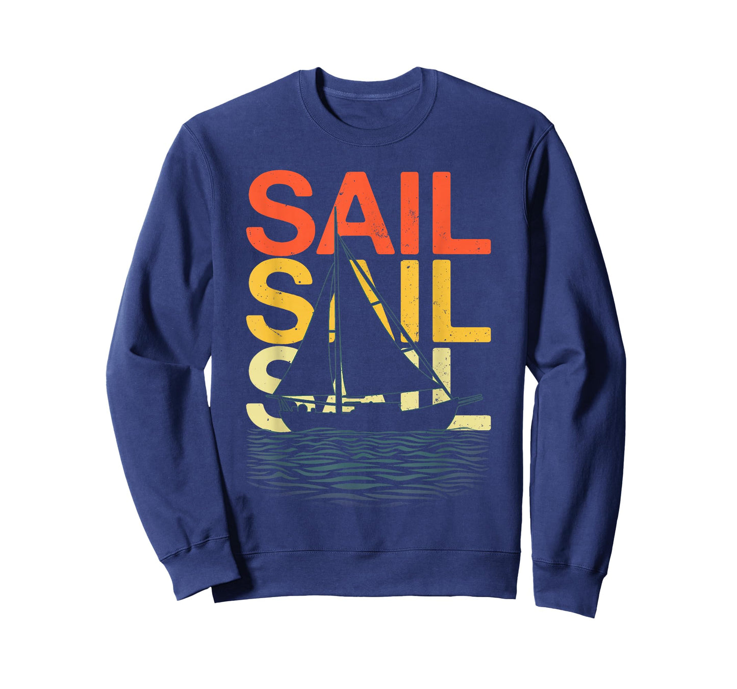 Funny Sailing Art for Men Women Sailing Lover Sail Boat T-Shirt
