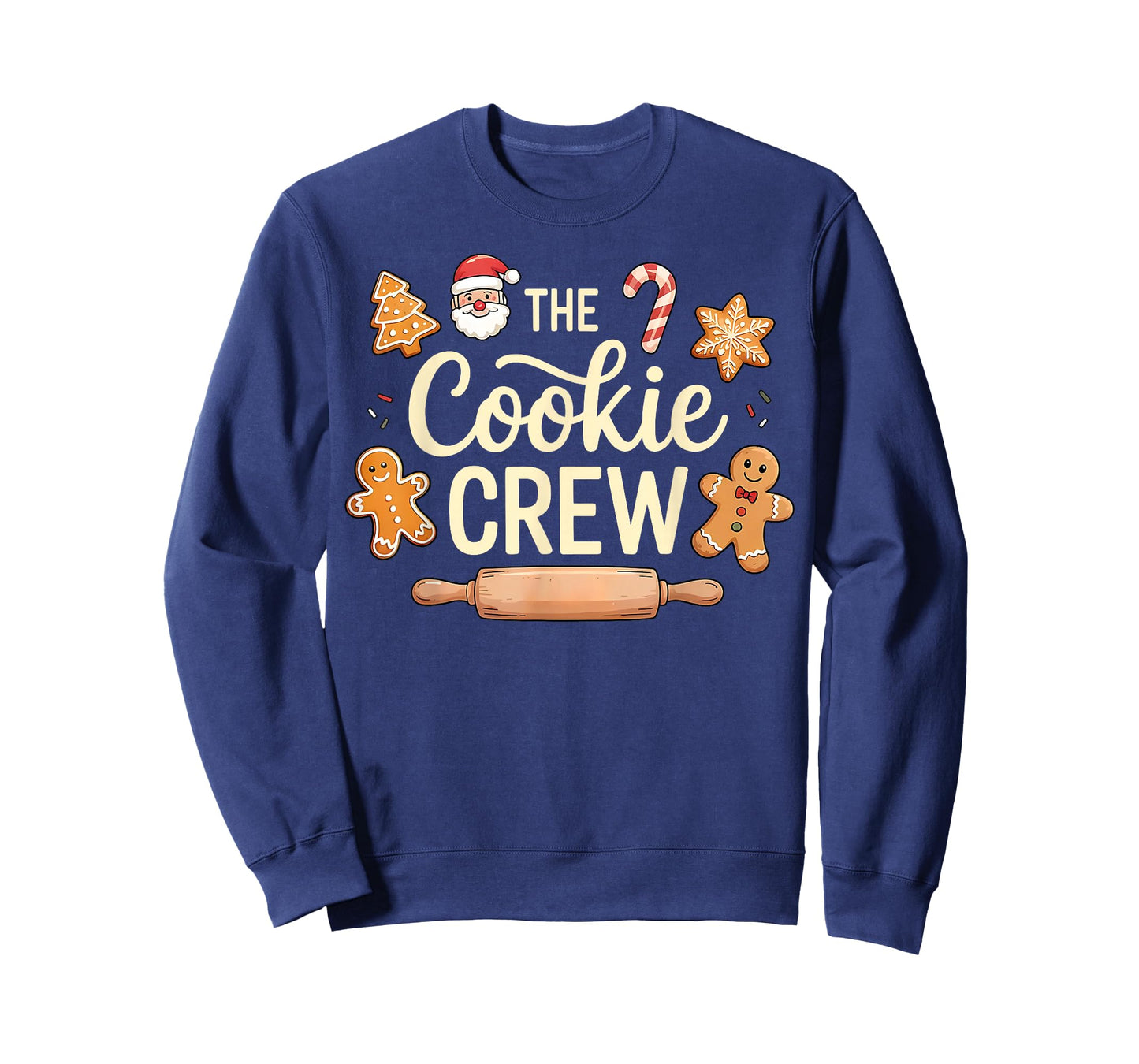 The Cookie Crew Christmas Baking Cookie Lover T-Shirt