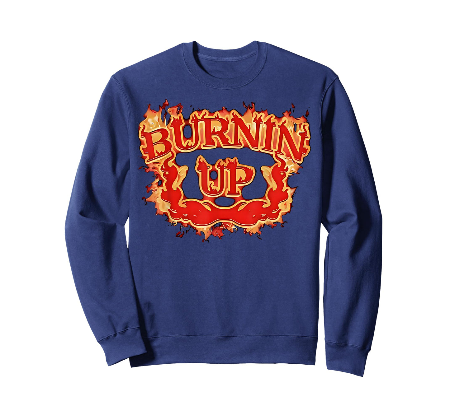 Burnin Up Flames Vintage T-Shirt