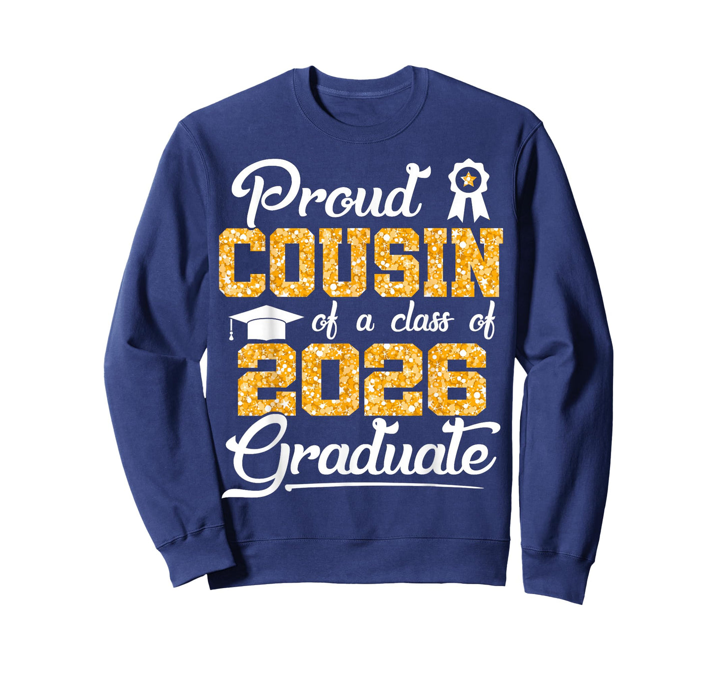 Proud Cousin of a Class of 2026 Senior Funny Graduate 2026 T-Shirt
