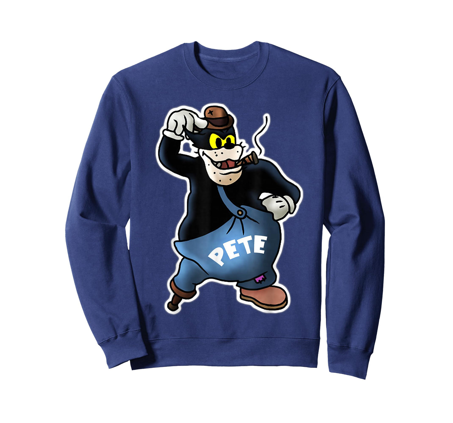 Peg Leg Pete Putrid Cartoon Vintage Villain T-Shirt