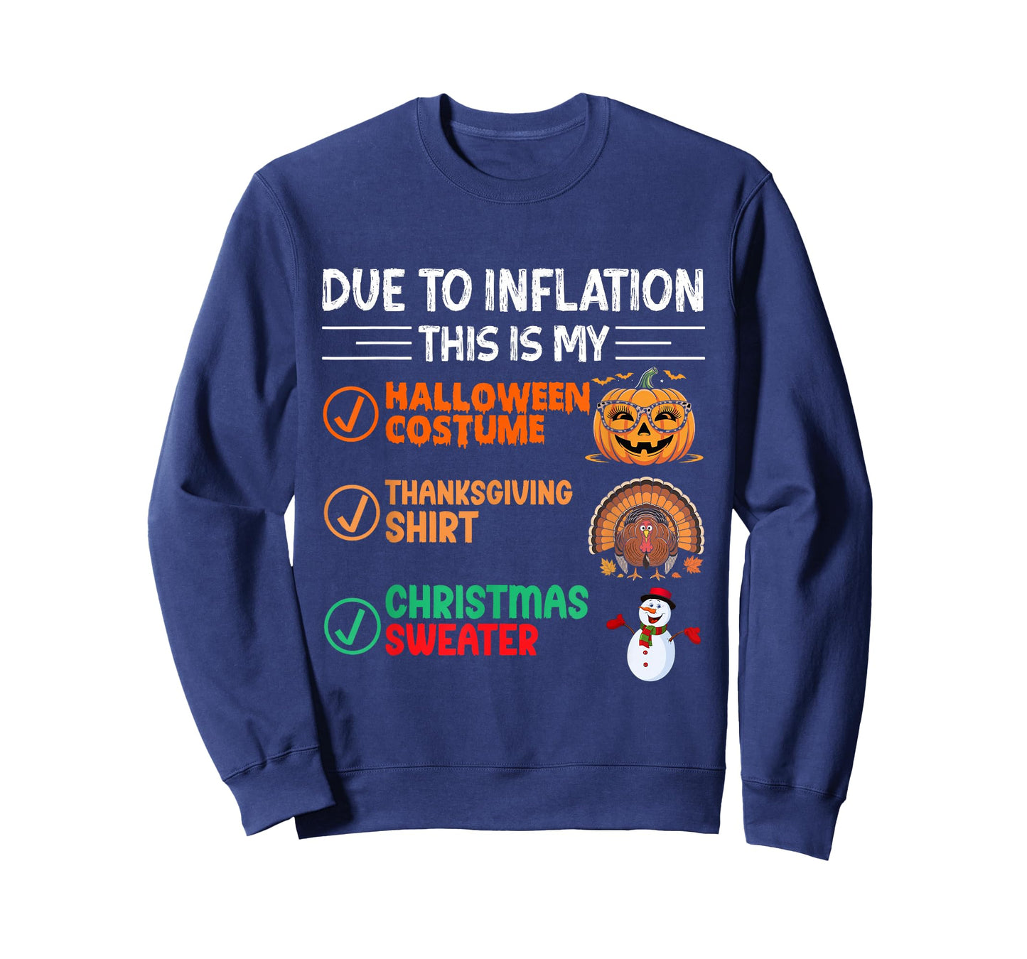 Due to Inflation This is My Funny Halloween Costume T-Shirt