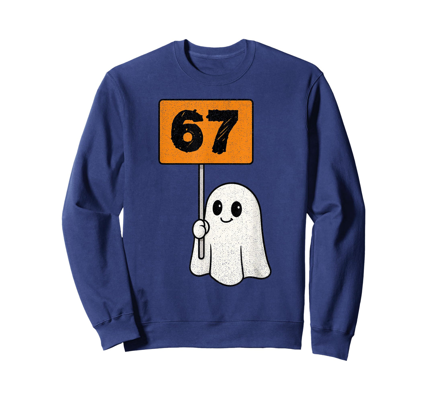 Haunted by 67 – Funny Six Seven Meme 6 7 Halloween Costume T-Shirt