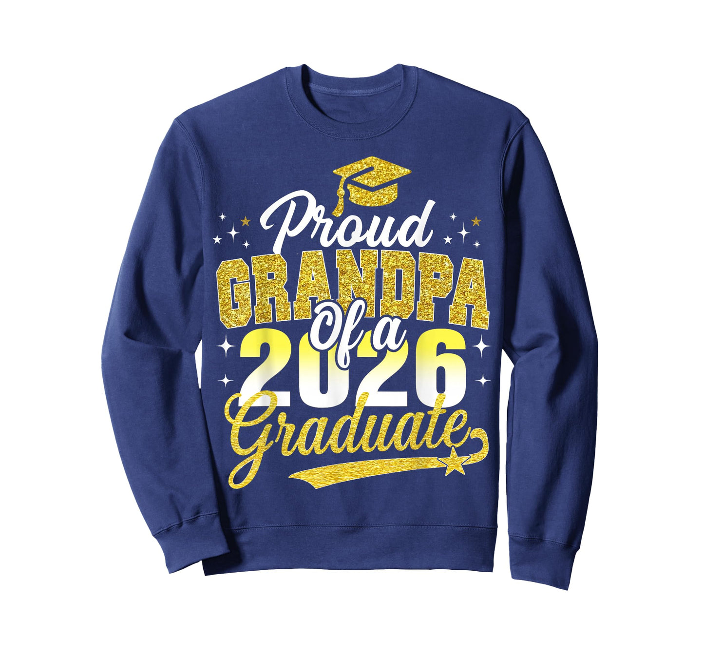 Grandpa 2026 Graduation Proud Grandpa of a 2026 Graduate T-Shirt