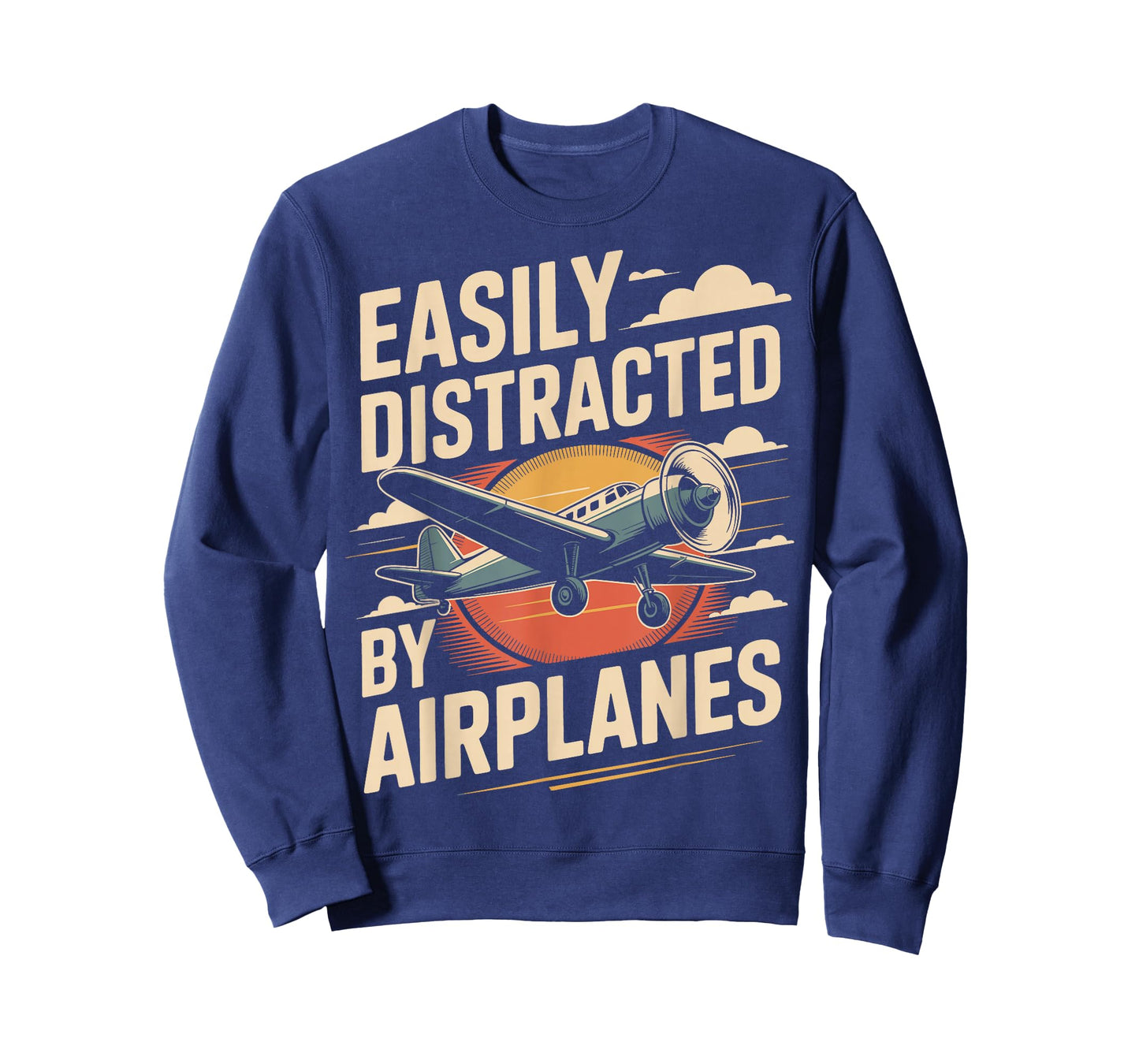 Easily Distracted by Airplanes T-Shirt