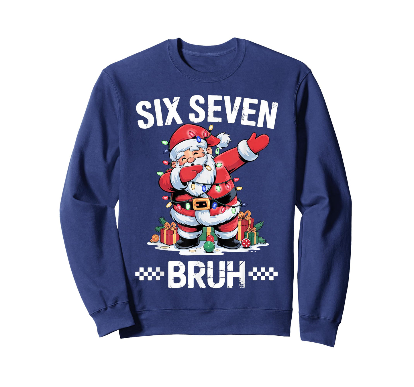67 Six Seven Burh Christmas 6 7 Meme T-Shirt