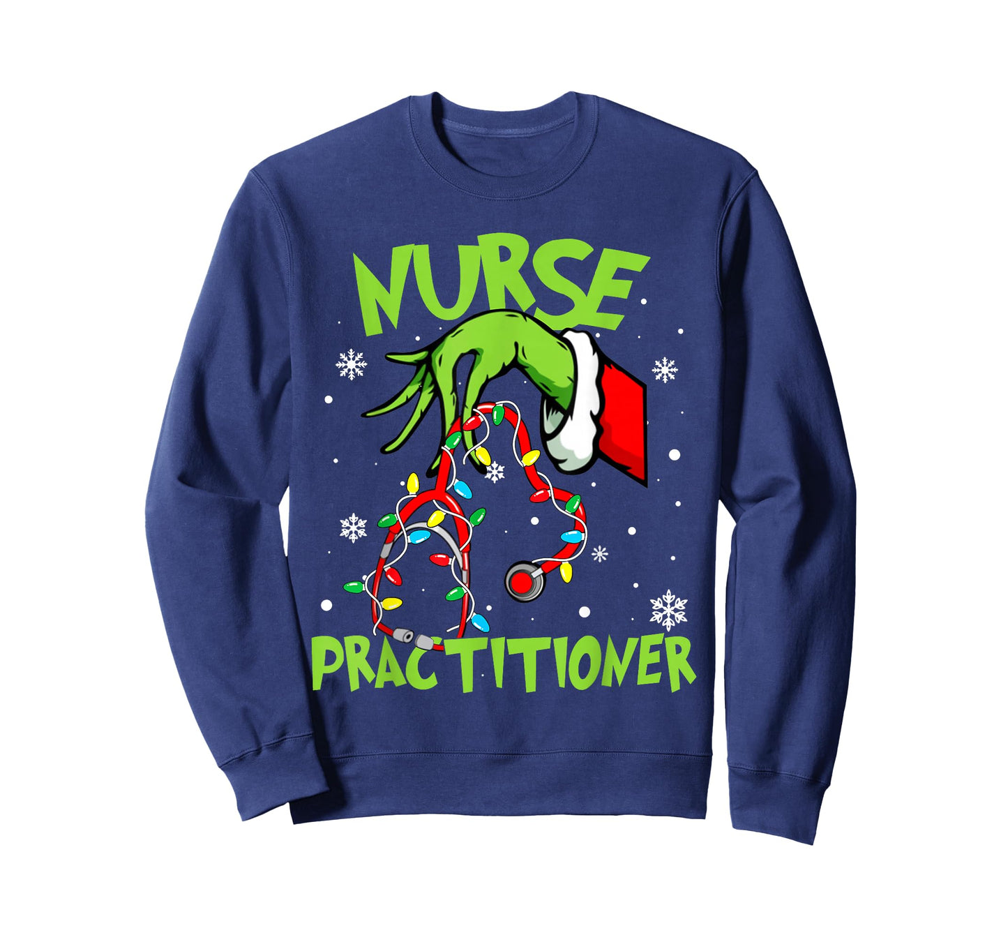Nurse Practitioner Nurse Practitioner Christmas Nurse Xmas T-Shirt