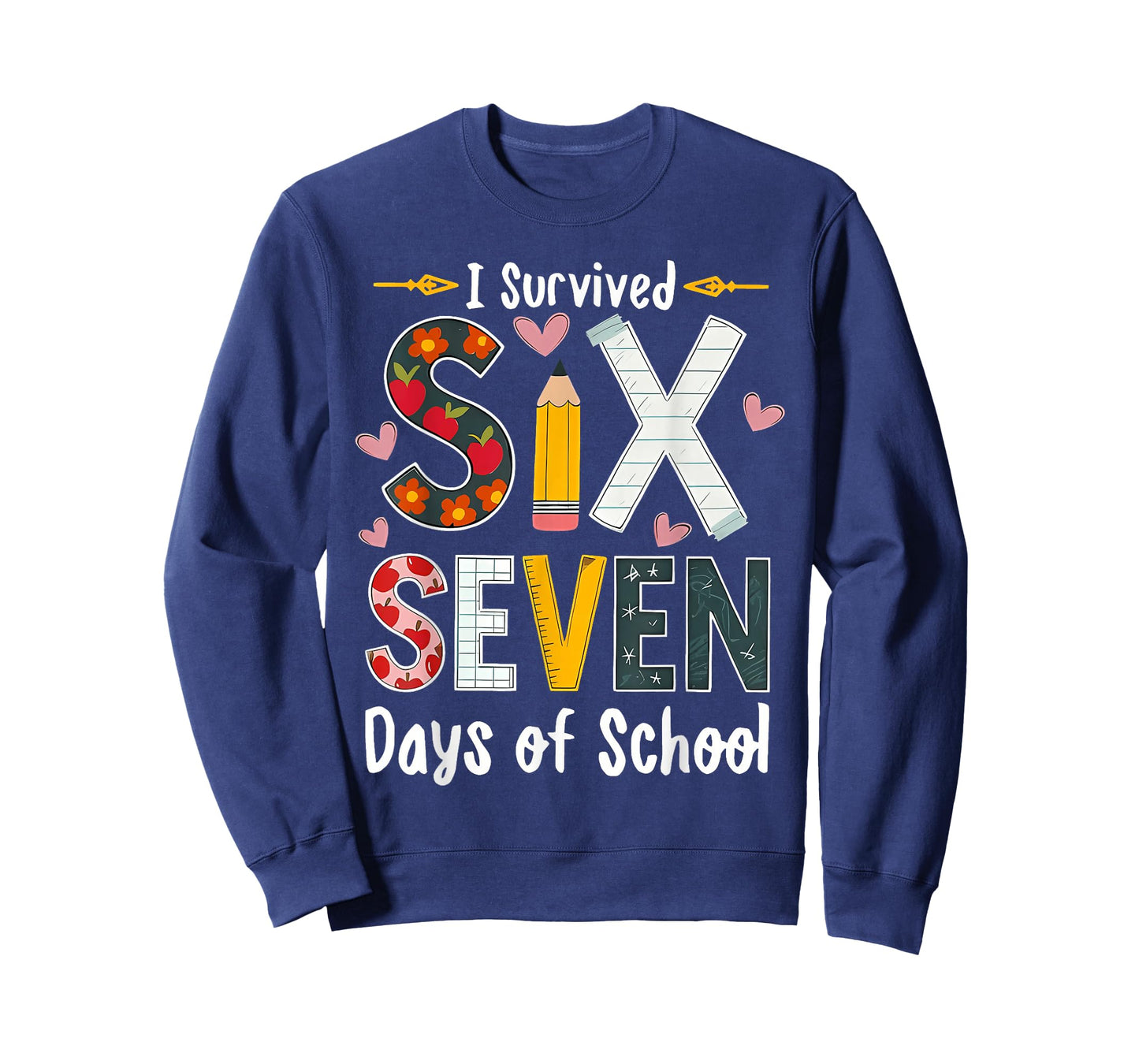 I Survived 67 Days of School Funny 67 Teachers Students Meme T-Shirt